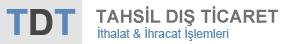 Tahsil Dış Ticaret